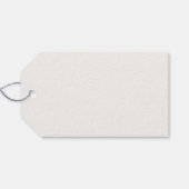 Elfenbein | Chic Script Wedding Vielen Dank für Ih Geschenkanhänger (Rückseite Horizontal)