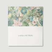 Elfenbein | Chic Simple Wedding Floral Platzkarte