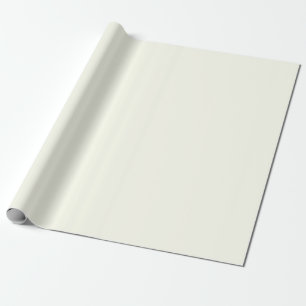 Elfenbein einfarbig geschenkpapier