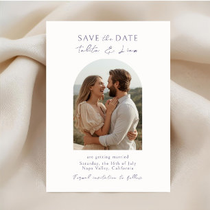 Elfenbein Elegante Schriftzug-Bogen-Hochzeit 'Sa