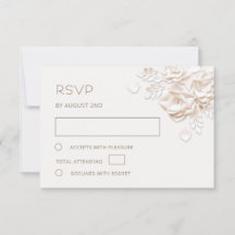 Elfenbein-falsche Papier-Rosen Hochzeit