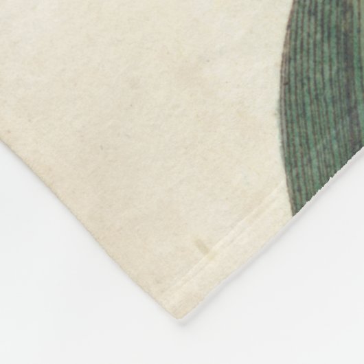 Elfenbein-Garten Fleecedecke (Ecke)