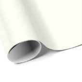 Elfenbein Geschenkpapier (Rolleneckpunkt)