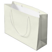 Elfenbein Große Geschenktüte (Rückseite Schrägansicht)