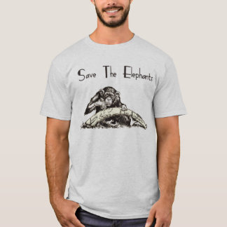 Elfenbein ist für Elefanten - verbieten Sie T-Shirt