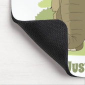 Elfenbein ist nur für mich Mousepad (Ecke)