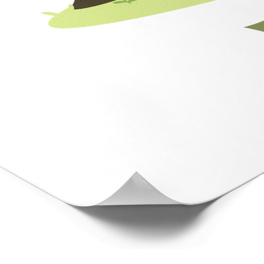 Elfenbein ist nur für mich poster (Ecke)