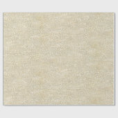 Elfenbein-Knistern-Beschaffenheit Geschenkpapier (Flach)