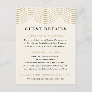 Elfenbein-Lichterkette Gast Detail Beilagekarte Begleitkarte