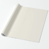 Elfenbein minimalistisches Weihnachtsgeschenk-Verp Geschenkpapier (Ungerollt)