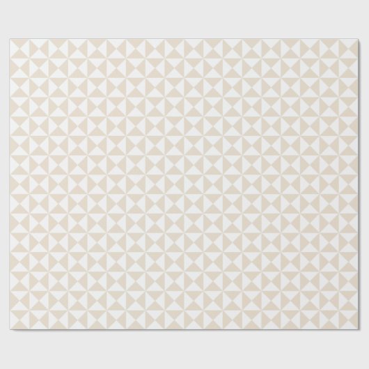 Elfenbein-modernes Muster-Packpapier Geschenkpapier (Flach)