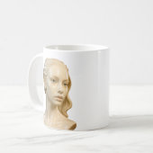 Elfenbein Ruhe Kaffeetasse (Vorderseite Links)