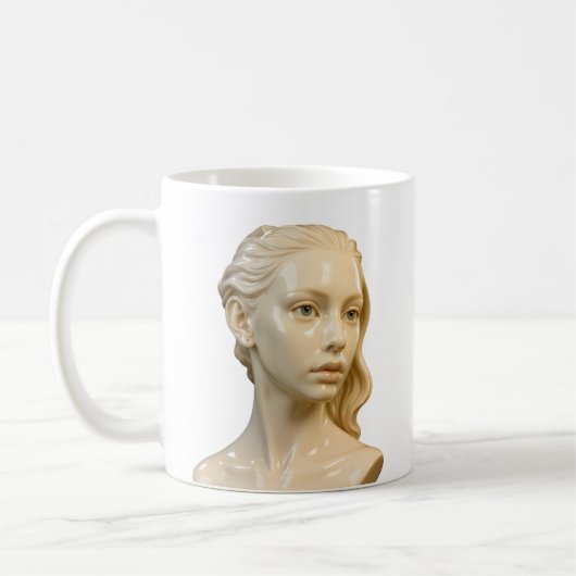 Elfenbein Ruhe Kaffeetasse (Links)