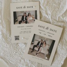 Elfenbein & Schwarze Hochzeit im Standesamt - Save