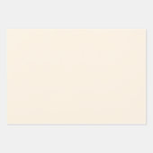 Elfenbein, staubige Rose und schlaues grünes Packp Geschenkpapier Set (Vorderseite)