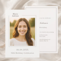 Elfenbein-Taupe-Foto-Geburtstag