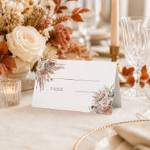 Elfenbein-Taupe-Sage-Grün-Pampas-Blumen-Boho