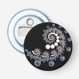 Elfenbein und Blue Pearl Spiral Bottle Opener Flaschenöffner