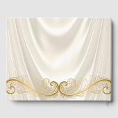 Elfenbein und Goldfrauen Geburtstagsparty Gästebuc Gästebuch