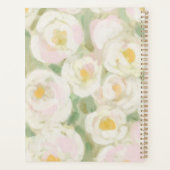 Elfenbein-Wasserfarben-Blumen-Planer Planer (Rückseite)