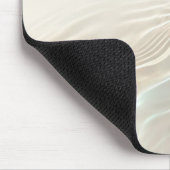 Elfenbein-Wasserreflex-Abstrakt-Mauspad Mousepad (Ecke)
