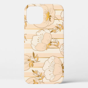 Elfenbeinbeige: Luxuriöses florales Muster. Case-Mate iPhone Hülle