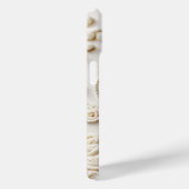 Elfenbeinbesticktes Blumendesign Case-Mate iPhone Hülle (Rückseite / Rechts)