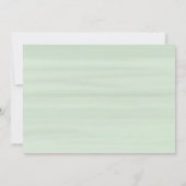 Elfenbeinblume Rose Garland Hochzeitsheizung Münze Einladung (Rückseite)