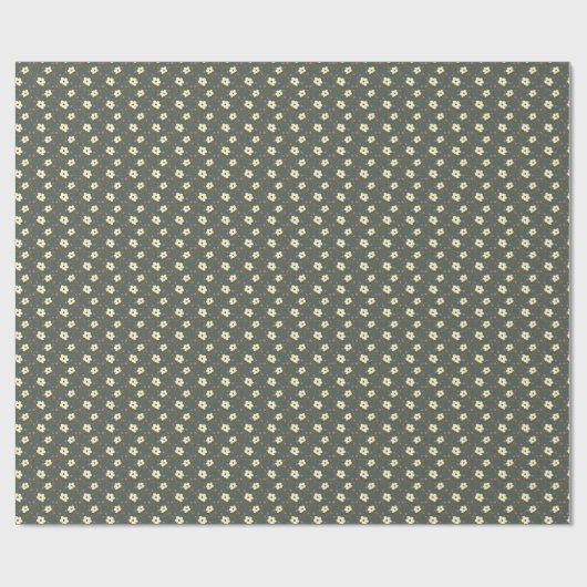 Elfenbeinblüten Geschenkpapier (Flach)