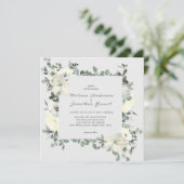 Elfenbeinblütenhochzeit (Stehend Vorderseite)