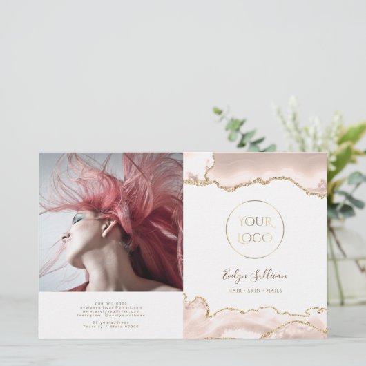 Elfenbeinblütler-Broschüre (Stehend Vorderseite)