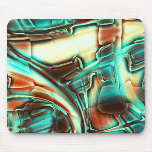 Elfenbeindigital mit verbranntem Ton und einigen M Mousepad (Vorne)