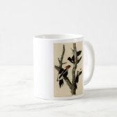 Elfenbeinflecker Audubons Vögel Amerikas Kaffeetasse (VorderseiteRechts)