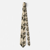 Elfenbeinflecker Audubons Vögel Amerikas Krawatte (Vorderseite)