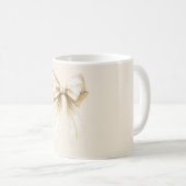 Elfenbeingelber Bogen Kaffeetasse (VorderseiteRechts)