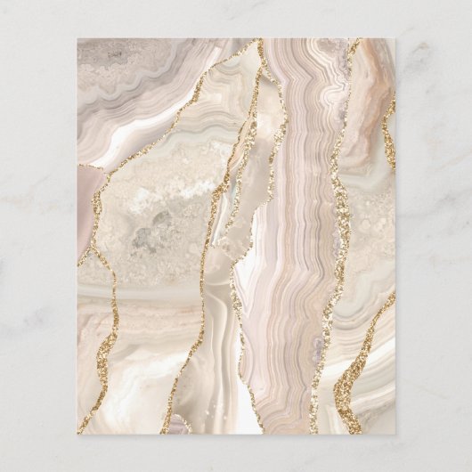 Elfenbeingold-Flyer Flyer (Hinten)