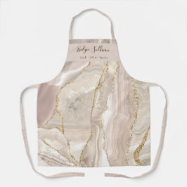 Elfenbeingold Schönheit Schönheit berufliche Schür Schürze