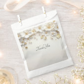 Elfenbeingoldblüten-Blätter bevorzugen Tasche Geschenktütchen (Ausgeschnitten)