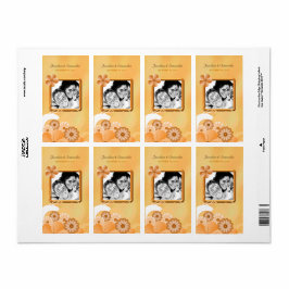 Elfenbeingoldblütenhochzeiten Foto für Weinmarken