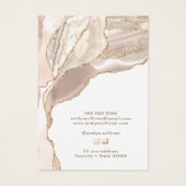 Elfenbeingoldverkleidungskarte (Rückseite)