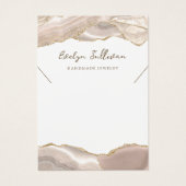 Elfenbeingoldverkleidungskarte (Vorderseite)