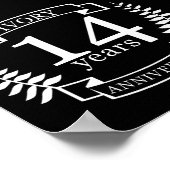 Elfenbeinhochzeit 14 Jahre Poster (Ecke)