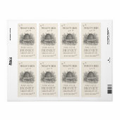 Elfenbeinhoniglabel mit Skep-Bienenzucht (Vorne)