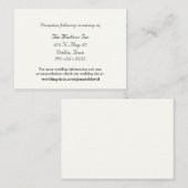 Elfenbeinhüterkarten Begleitkarte (Vorne/Hinten)