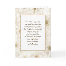 Elfenbeinische Blume für Hochzeiten mit religiösem