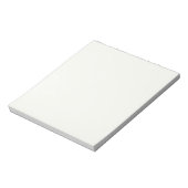 Elfenbeinküche 5.5 x 6 Notepad mit sauberem, moder Notizblock (Rotiert)