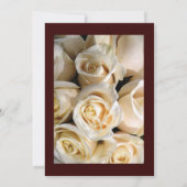 Elfenbeinküche Rose Einladung (Rückseite)