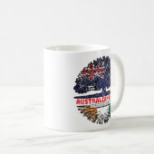 Elfenbeinküste Australischer Baumbestand Kaffeetasse (VorderseiteRechts)