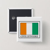 Elfenbeinküste Button (Vorne & Hinten)