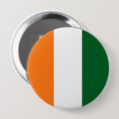 Elfenbeinküste Button (Vorne & Hinten)